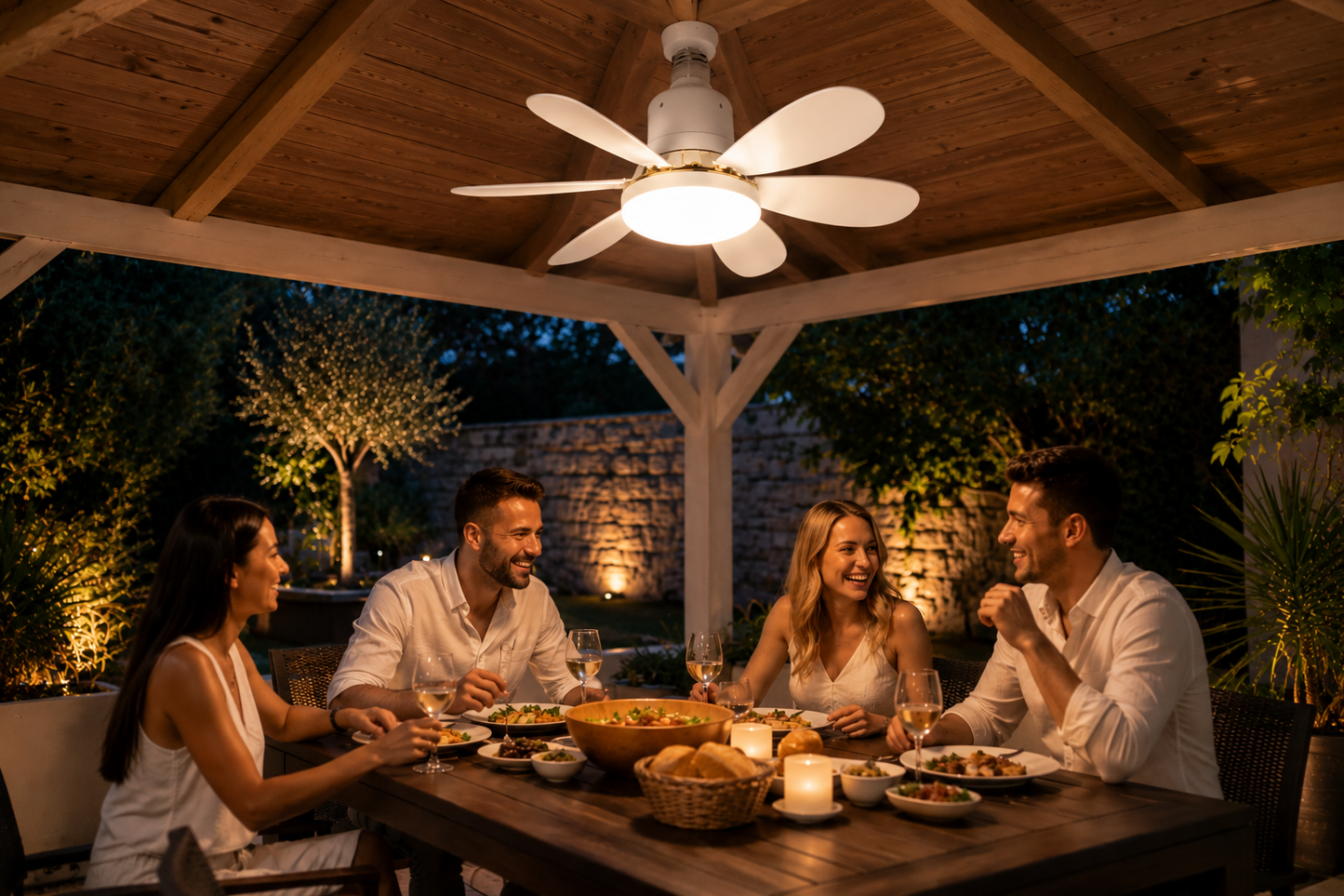 LED plafonski ventilator sa svetlom
